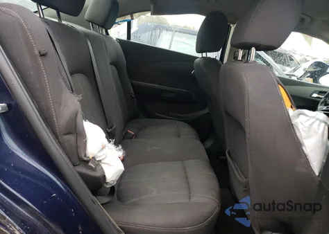 2016 Chevrolet Sonic Lt из США, поврежденный, VIN 1G1JC5SH8G4124489